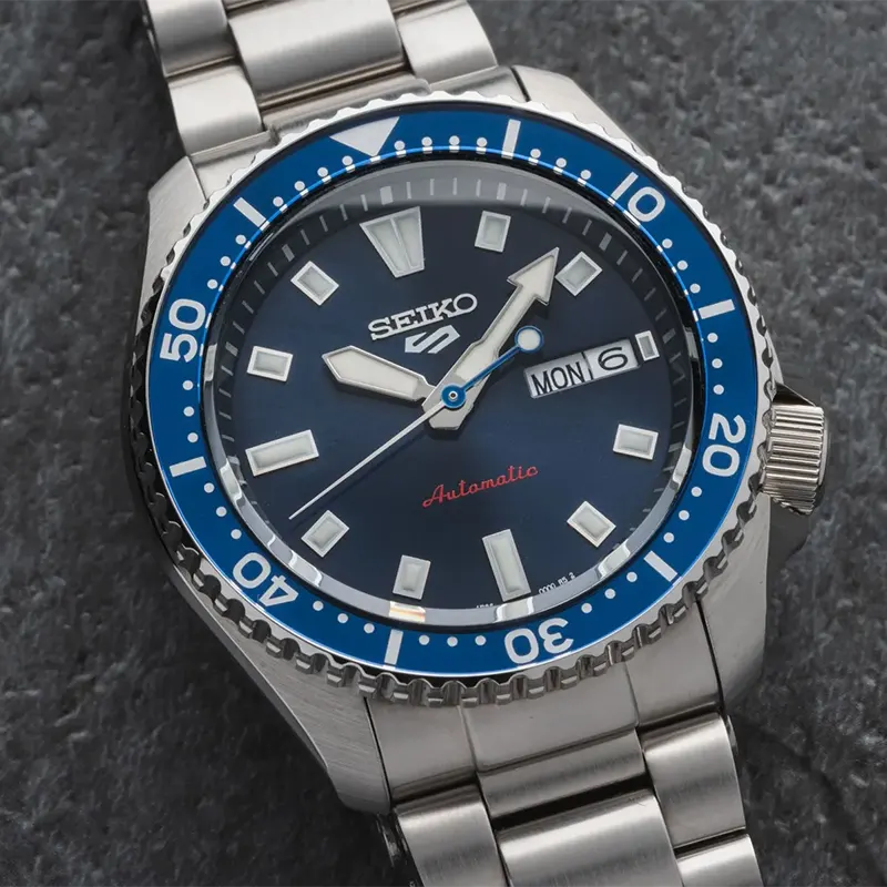 Seiko 5 Sports SKX Blue Dial Automatic Men’s Watch- SRPL83